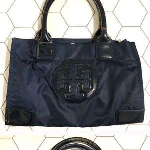 Tory Burch | Mini Ella Nylon Navy Tote